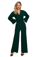 Dress Makover til dame fra MS StyleHaven, laget av polyester, farge Svart, størrelse M, med long ermer