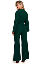 Dress Makover til dame fra MS StyleHaven, laget av polyester, farge Svart, størrelse L, med long ermer