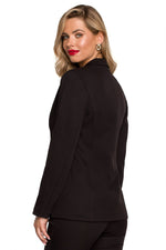 Jakke Makover til dame fra MS StyleHaven, laget av polyester, farge Svart, størrelse s, med long ermer