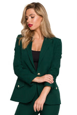 Jakke Makover til dame fra MS StyleHaven, laget av polyester, farge Svart, størrelse M, med long ermer