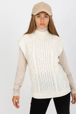 Gilet Sublevel til dame fra MS StyleHaven, laget av Akryl, farge Svart, størrelse L/XL, med short ermer