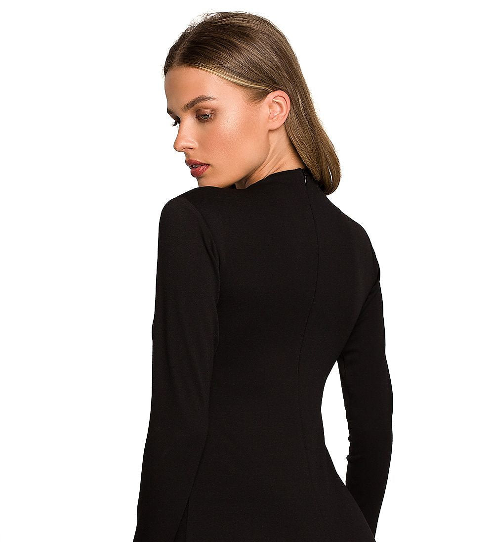 Shapewear Body Stylove til dame fra MS StyleHaven, laget av Bomull; polyester, farge beige, størrelse XL, med 45720 ermer, perfekt til dress