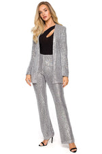 Jakke Moe til dame fra MS StyleHaven, laget av polyester, farge beige, størrelse XXL, med long ermer, perfekt til dress