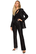 Jakke Moe til dame fra MS StyleHaven, laget av polyester, farge Rosa, størrelse s, med long ermer, perfekt til dress