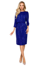 Aftenkjole Moe til dame fra MS StyleHaven, laget av polyester, farge Rosa, størrelse M, med 45720 ermer, perfekt til dress
