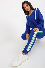 Sett - Relevance til dame fra MS StyleHaven, laget av Bomull, farge Grønn, størrelse S/M, med 45720 ermer, perfekt til casual; dress