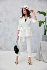 Timeless Grace – Roco Fashion Elegante Bukser med Rett Ben fra MS StyleHaven, størrelse 36, med long, bukselengde long, kjolelengde maxi, kjolestil sheath; mermaid; a-line; caftan; slip