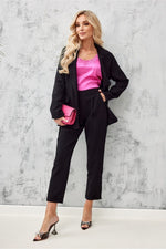 Timeless Grace – Roco Fashion Elegante Bukser med Rett Ben fra MS StyleHaven, størrelse 40, med long, bukselengde long, kjolelengde maxi, kjolestil sheath; mermaid; a-line; caftan; slip