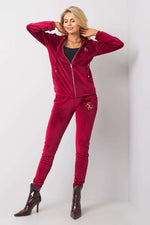 Sett - Relevance til dame fra MS StyleHaven, laget av Viskose; Elastan-1, farge Blå 2, størrelse S/M, med 45720 ermer, perfekt til casual; dress