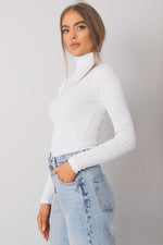 Turtleneck Rue Paris til dame fra MS StyleHaven, laget av Bomull, farge Rosa, størrelse L/XL, med sleeveless; 3-4 ermer, perfekt til casual; dress