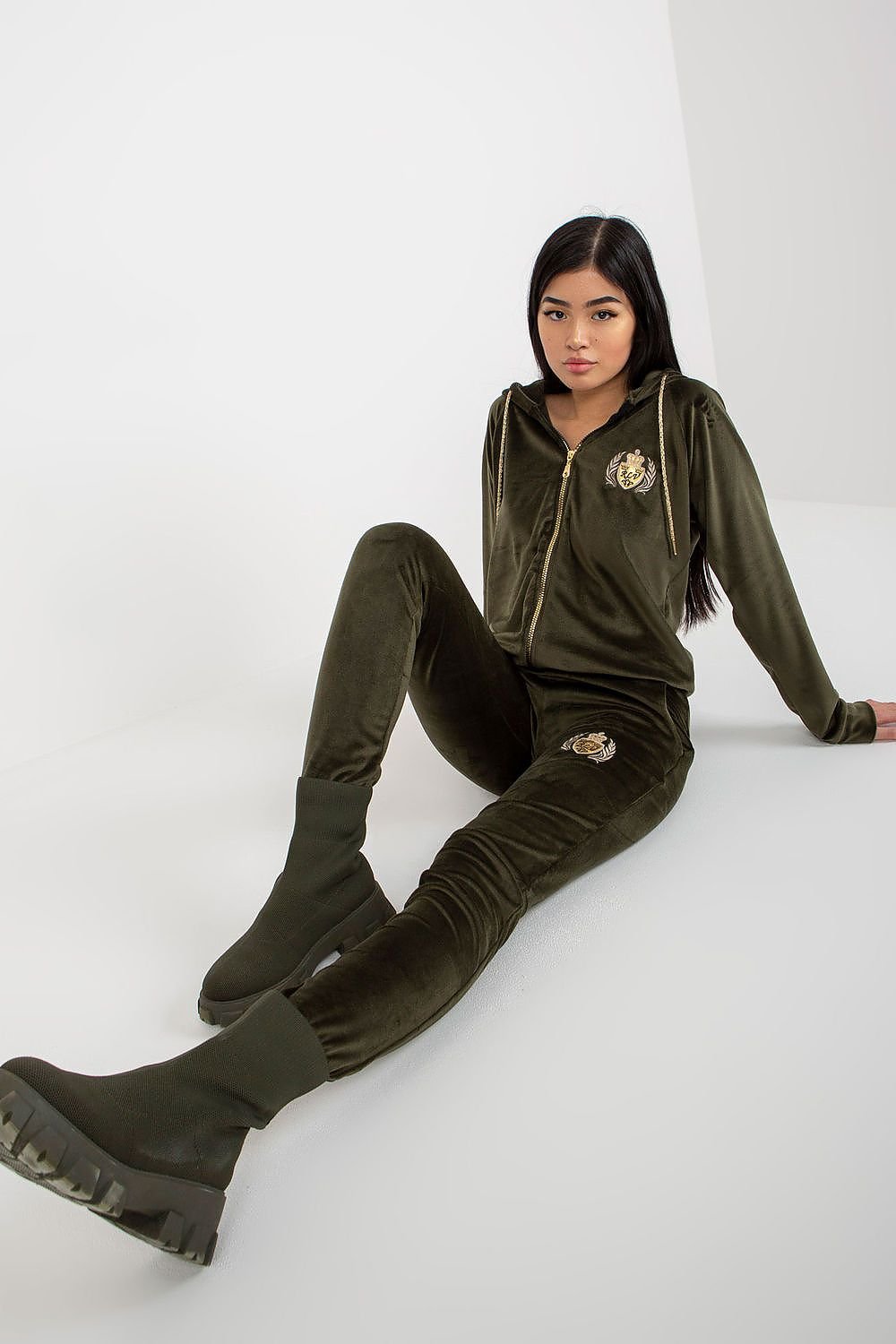 Sett - Relevance til dame fra MS StyleHaven, laget av Viskose; Elastan-1, farge Rosa, størrelse S/M, med 45720 ermer, perfekt til casual; dress