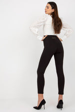 Leggings Og Bella til dame fra MS StyleHaven, laget av polyester, farge Svart, størrelse L, med 45720 ermer, perfekt til casual