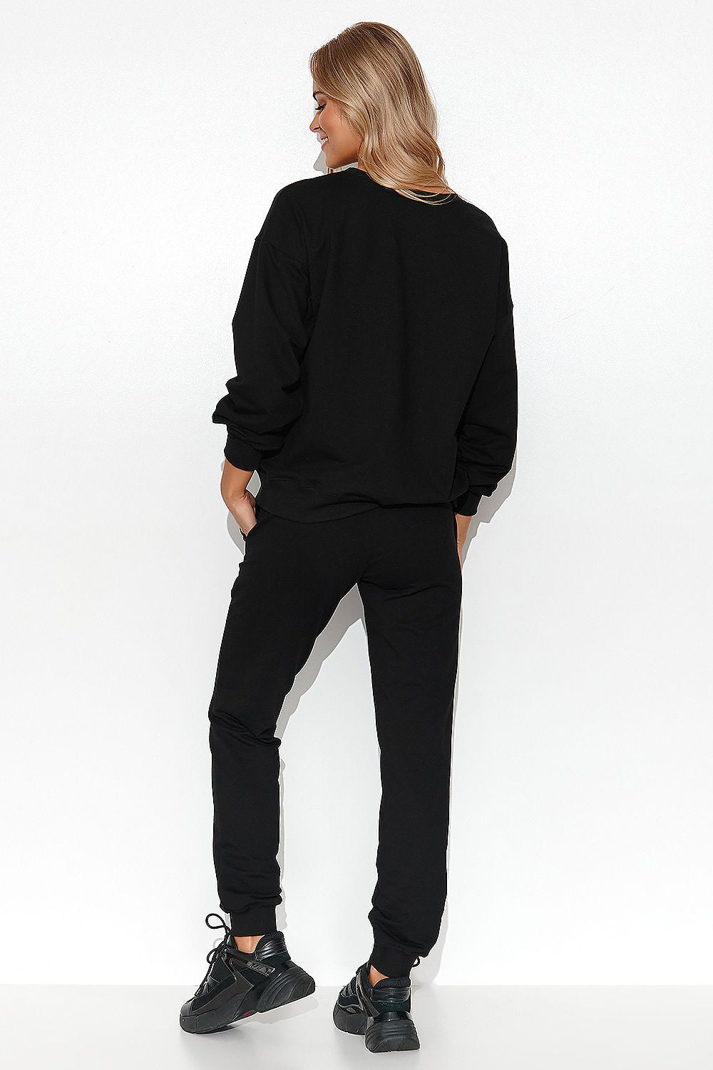 Sett Makadamia til dame fra MS StyleHaven, laget av Bomull, farge Oransje, størrelse 44/46, med long ermer, perfekt til casual; dress