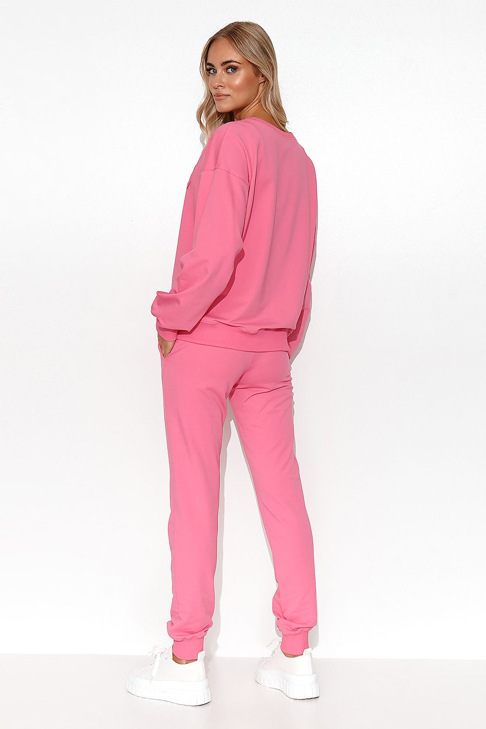 Sett Makadamia til dame fra MS StyleHaven, laget av Bomull, farge Svart, størrelse 40/42, med long ermer, perfekt til casual; dress