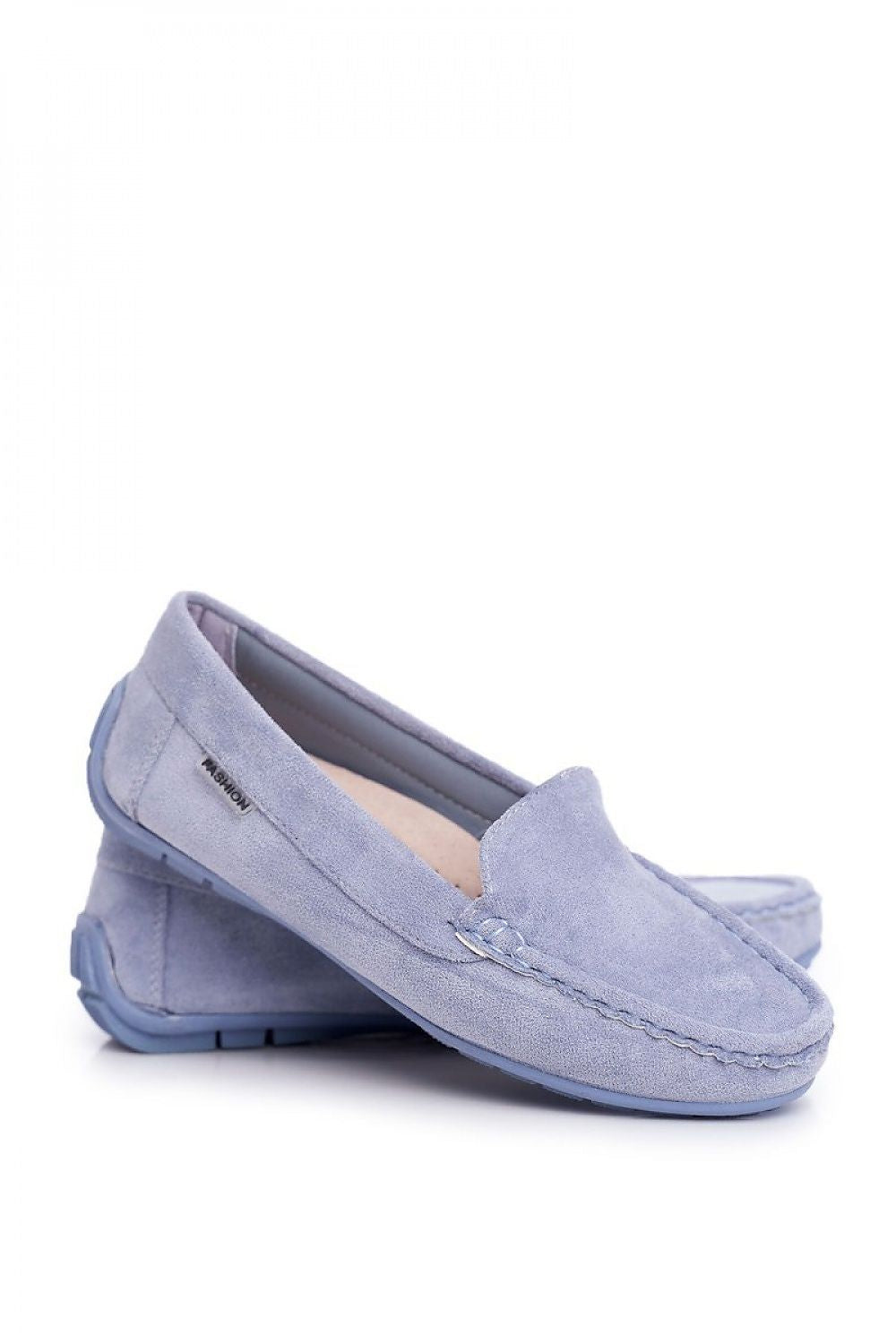 Mocassin Step in Style til dame fra MS StyleHaven, laget av polyester, farge Marineblå, størrelse 38, med long ermer, perfekt til casual