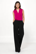 Bluse Nife til dame fra MS StyleHaven, laget av Viskose, farge Rosa, størrelse 38, med 45720 ermer, perfekt til casual; dress