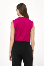 Bluse Nife til dame fra MS StyleHaven, laget av Viskose, farge Rosa, størrelse 40, med 45720 ermer, perfekt til casual; dress