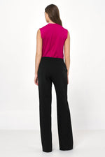 Damebukser Nife til dame fra MS StyleHaven, laget av polyester, farge Svart, størrelse 40, med long ermer, perfekt til casual; dress