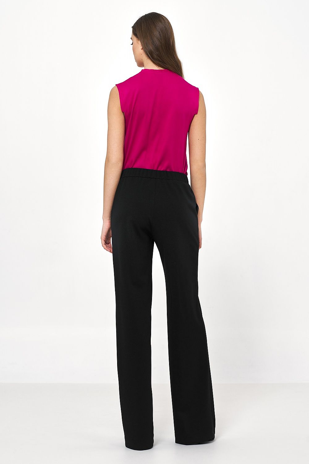 Damebukser Nife til dame fra MS StyleHaven, laget av polyester, farge Svart, størrelse 40, med long ermer, perfekt til casual; dress