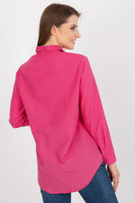 Klassisk Skjorte med Lange Ermer - FP til dame fra MS StyleHaven, størrelse L, med long, kjolelengde knee, kjolestil sweater