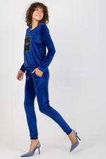 Sett - Relevance til dame fra MS StyleHaven, laget av Viskose; Elastan-1, farge Grå 2, størrelse S/M, med short ermer, perfekt til casual; dress