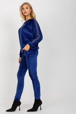Sett - Relevance til dame fra MS StyleHaven, laget av Viskose, farge Rød, størrelse S/M, med 45720 ermer, perfekt til casual; dress