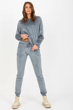 Sett - Relevance til dame fra MS StyleHaven, laget av Viskose, farge Svart, størrelse S/M, med 45720 ermer, perfekt til casual; dress