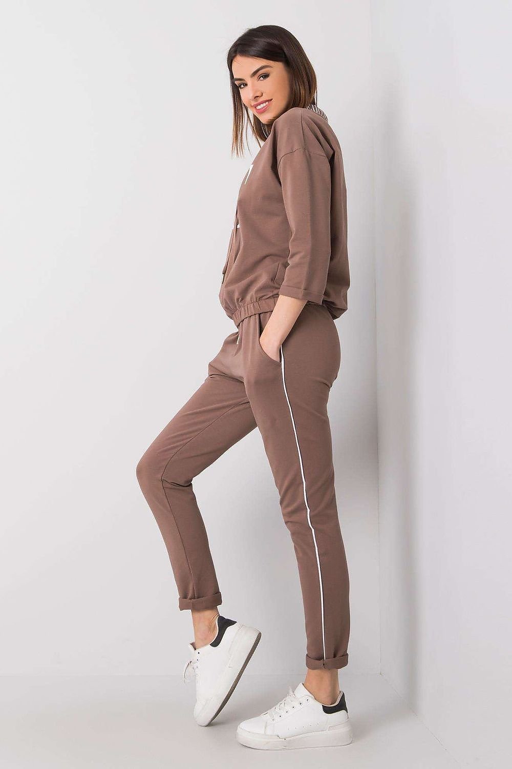 Sett - Relevance til dame fra MS StyleHaven, laget av Bomull, farge Svart, størrelse S/M, med short ermer, perfekt til casual; dress
