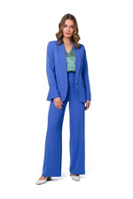 Jakke Stylove til dame fra MS StyleHaven, laget av polyester; Elastan, farge Fiolett, størrelse XXL, med long ermer, perfekt til dress