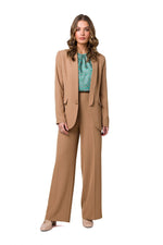 Jakke Stylove til dame fra MS StyleHaven, laget av polyester; Elastan, farge Svart, størrelse s, med long ermer, perfekt til dress