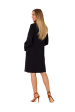 Dagkjole Moe til dame fra MS StyleHaven, laget av polyester, farge Brun, størrelse XXL, med long ermer, perfekt til dress