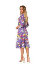 Sommerkjole - Moe til dame fra MS StyleHaven, laget av polyester, farge Flerfarget, størrelse XL, med 45720 ermer, perfekt til dress