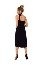 Dagkjole Moe til dame fra MS StyleHaven, laget av polyester, farge Brun, størrelse XL, med sleeveless ermer, perfekt til dress