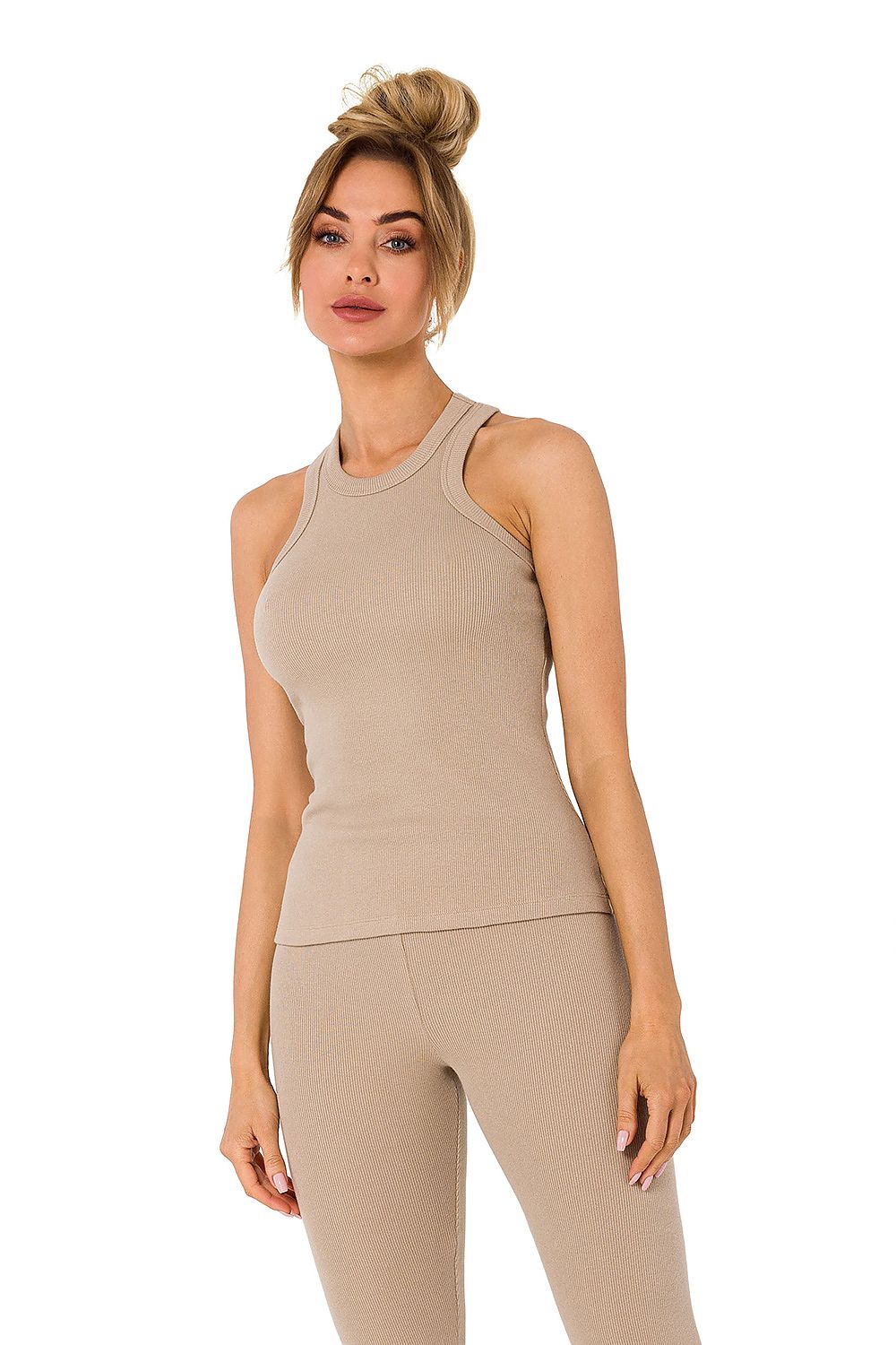 Bokserskjorte - Moe til dame fra MS StyleHaven, laget av Bomull, farge Rosa, størrelse XXL, med sleeveless ermer, perfekt til dress