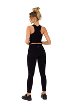 Leggings - Moe til dame fra MS StyleHaven, laget av Bomull, farge Rosa, størrelse XL, med short ermer, perfekt til dress