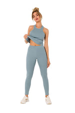 Leggings - Moe til dame fra MS StyleHaven, laget av Bomull, farge Svart, størrelse XL, med short ermer, perfekt til dress