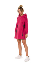 Dagkjole Moe til dame fra MS StyleHaven, laget av Bomull; Elastan-1, farge Grønn, størrelse XL, med long ermer, perfekt til dress