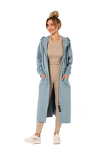 Genser Moe til dame fra MS StyleHaven, laget av Bomull; Elastan-1, farge Svart, størrelse 2XL/3XL, med long ermer, perfekt til dress