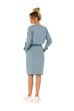 Praktisk Skjørt - Moe til dame fra MS StyleHaven, laget av Bomull; Elastan-1, farge Svart, størrelse XXL, med long ermer, perfekt til dress