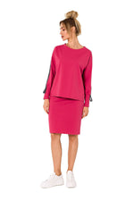 Genser Moe til dame fra MS StyleHaven, laget av Bomull, farge Grønn, størrelse XXL, med short ermer, perfekt til dress