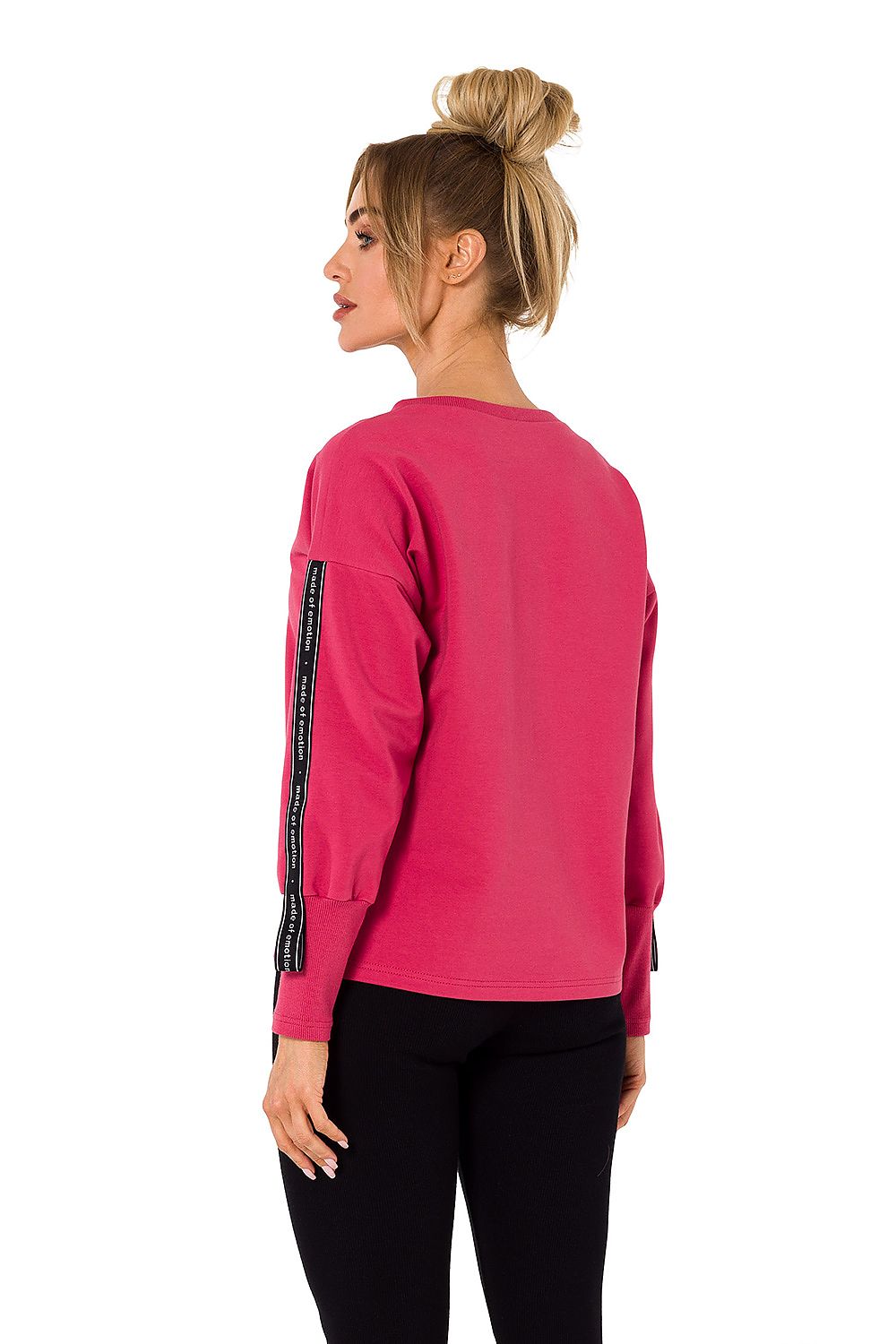 Genser Moe til dame fra MS StyleHaven, laget av Bomull, farge Rosa, størrelse s, med short ermer, perfekt til dress