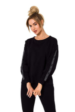 Genser Moe til dame fra MS StyleHaven, laget av Bomull, farge Rosa, størrelse M, med short ermer, perfekt til dress