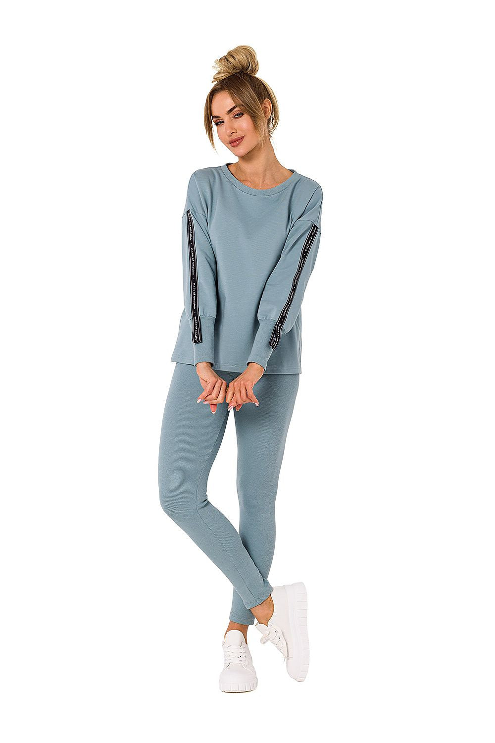 Genser Moe til dame fra MS StyleHaven, laget av Bomull, farge Svart, størrelse XL, med short ermer, perfekt til dress