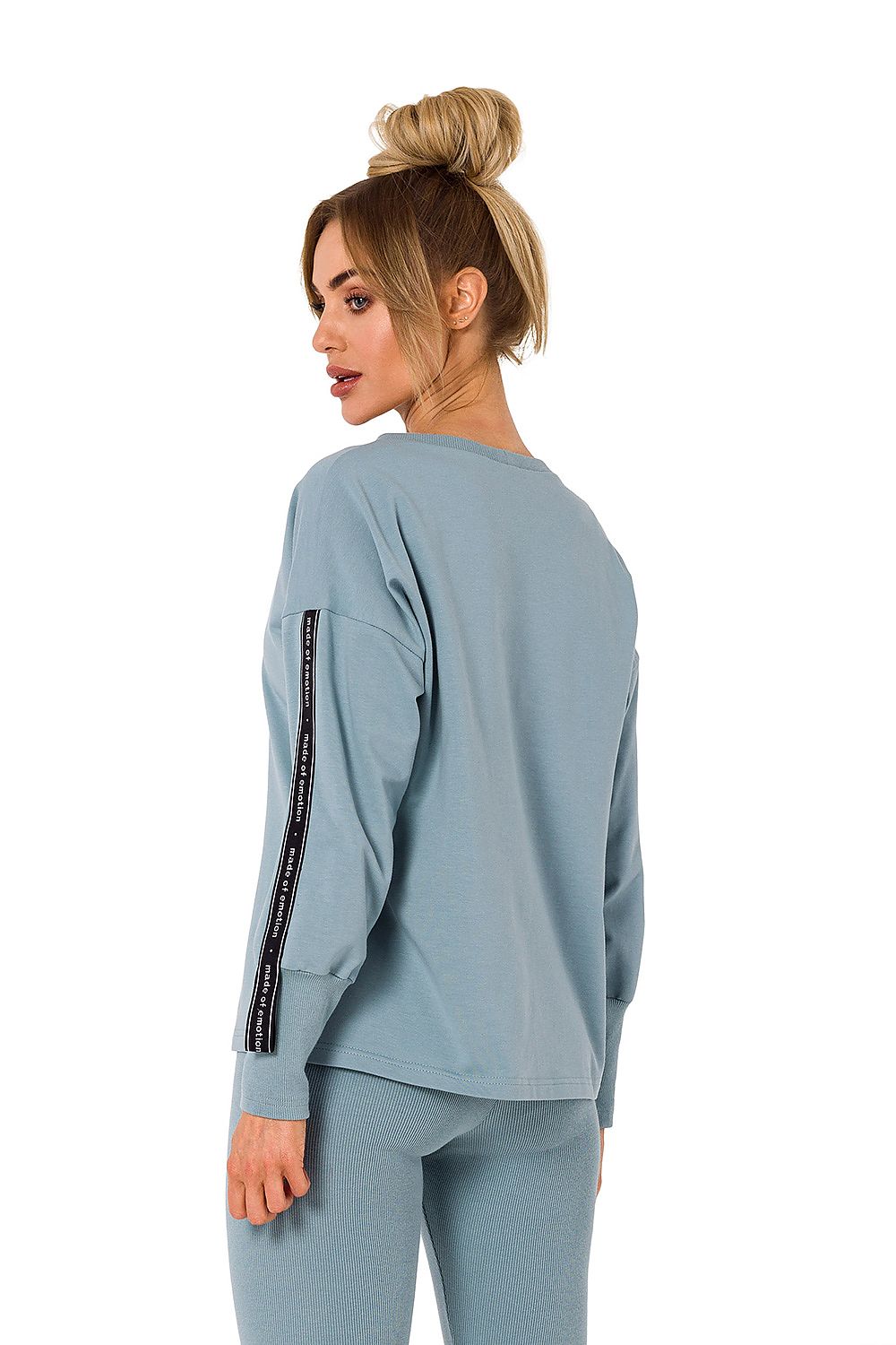 Genser Moe til dame fra MS StyleHaven, laget av Bomull, farge Svart, størrelse XXL, med short ermer, perfekt til dress