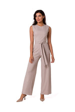 Ermeløs Jumpsuit - BeWear til dame fra MS StyleHaven, laget av polyester, farge Grønn, størrelse M, med sleeveless ermer, perfekt til dress