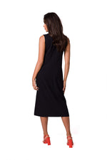 Dagskjole BeWear til dame fra MS StyleHaven, laget av polyester, farge Rosa, størrelse L, med long ermer, perfekt til dress