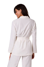 BeWear lett sommerjakke til dame fra MS StyleHaven, laget av polyester, farge beige, størrelse L, med long ermer, perfekt til dress