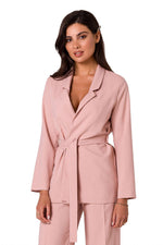 BeWear lett sommerjakke til dame fra MS StyleHaven, laget av polyester, farge beige, størrelse XL, med long ermer, perfekt til dress