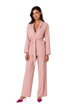 BeWear lett sommerjakke til dame fra MS StyleHaven, laget av polyester, farge beige, størrelse XXL, med long ermer, perfekt til dress