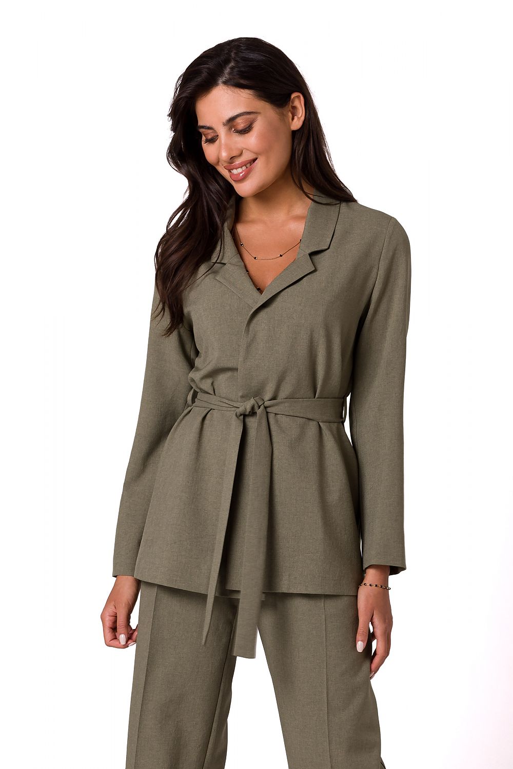 BeWear lett sommerjakke til dame fra MS StyleHaven, laget av polyester, farge Rosa, størrelse M, med long ermer, perfekt til dress